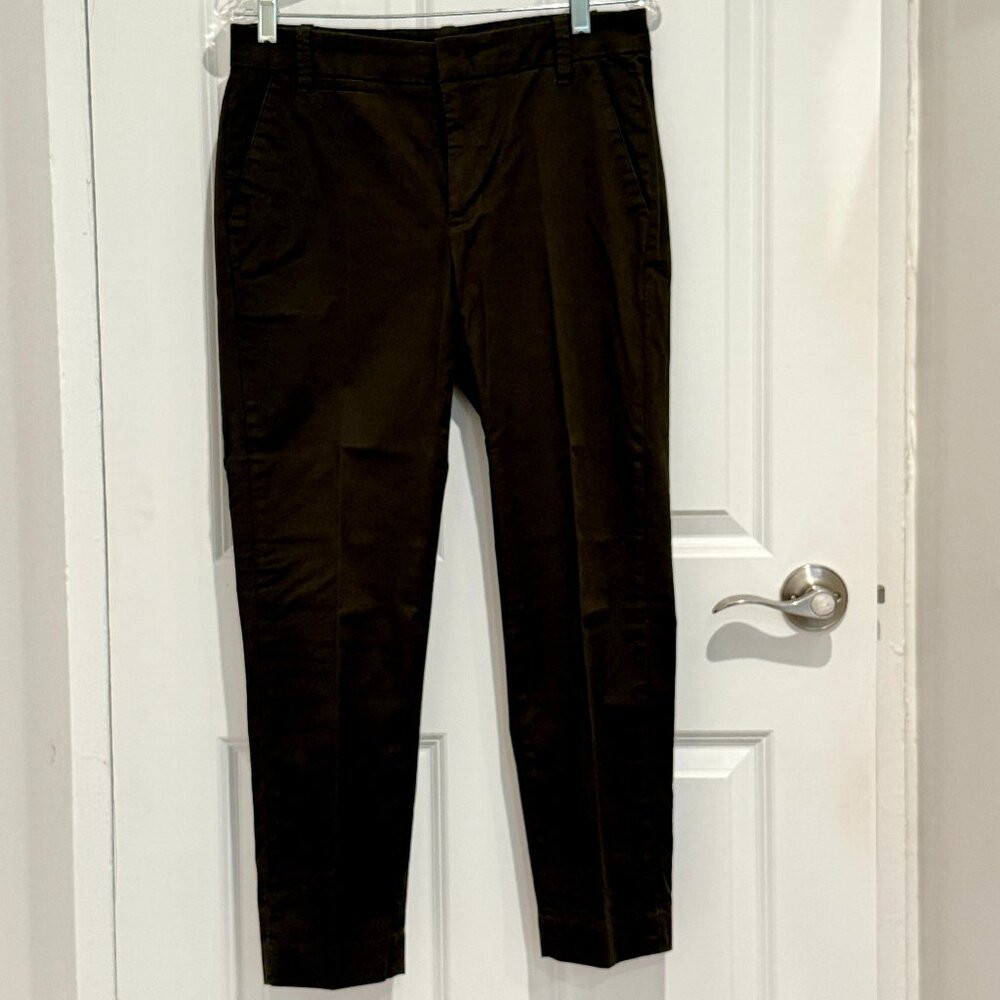 Vince crop stretch chinos, size 6